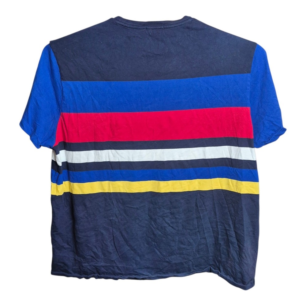 Polo Ralph Lauren Mens XXL Stripe Crest Tee Classic Fit Multicolor Nautical - Picture 4 of 9